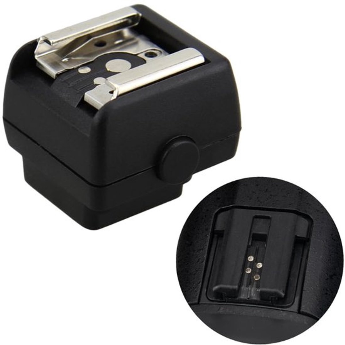Flitsschoenadapter voor Oude Camera's met PC Aansluiting