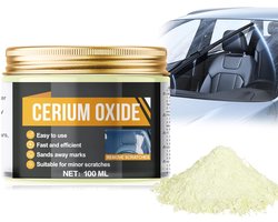 Cerium Oxide Polishing Glass, Windshield, Polishing Powder, Polishing Paste for Glass, Marble, Metal for Home, 100ml - ShopVlot