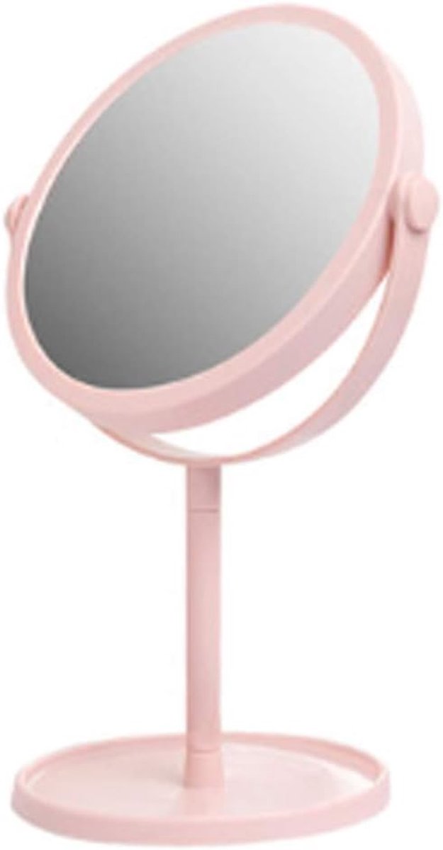 Makeup Spiegel 13,5 cm - Dubbelzijdig - LED Verlichting - Perfect voor details - ShopVlot