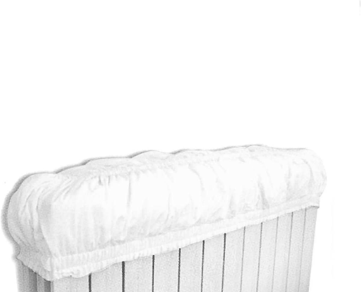 Radiator Cover, Radiator Cover, Elastic, Adjustable, Modern, White, Washable, Fabric with Valve Hose, Cover for - ShopVlot