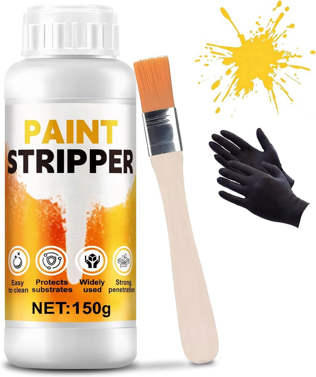 ALLONY Paint Remover, Paint Remover for Metal, Highly Efficient, Removes Various Paint Coatings, Paint Remover for - ShopVlot