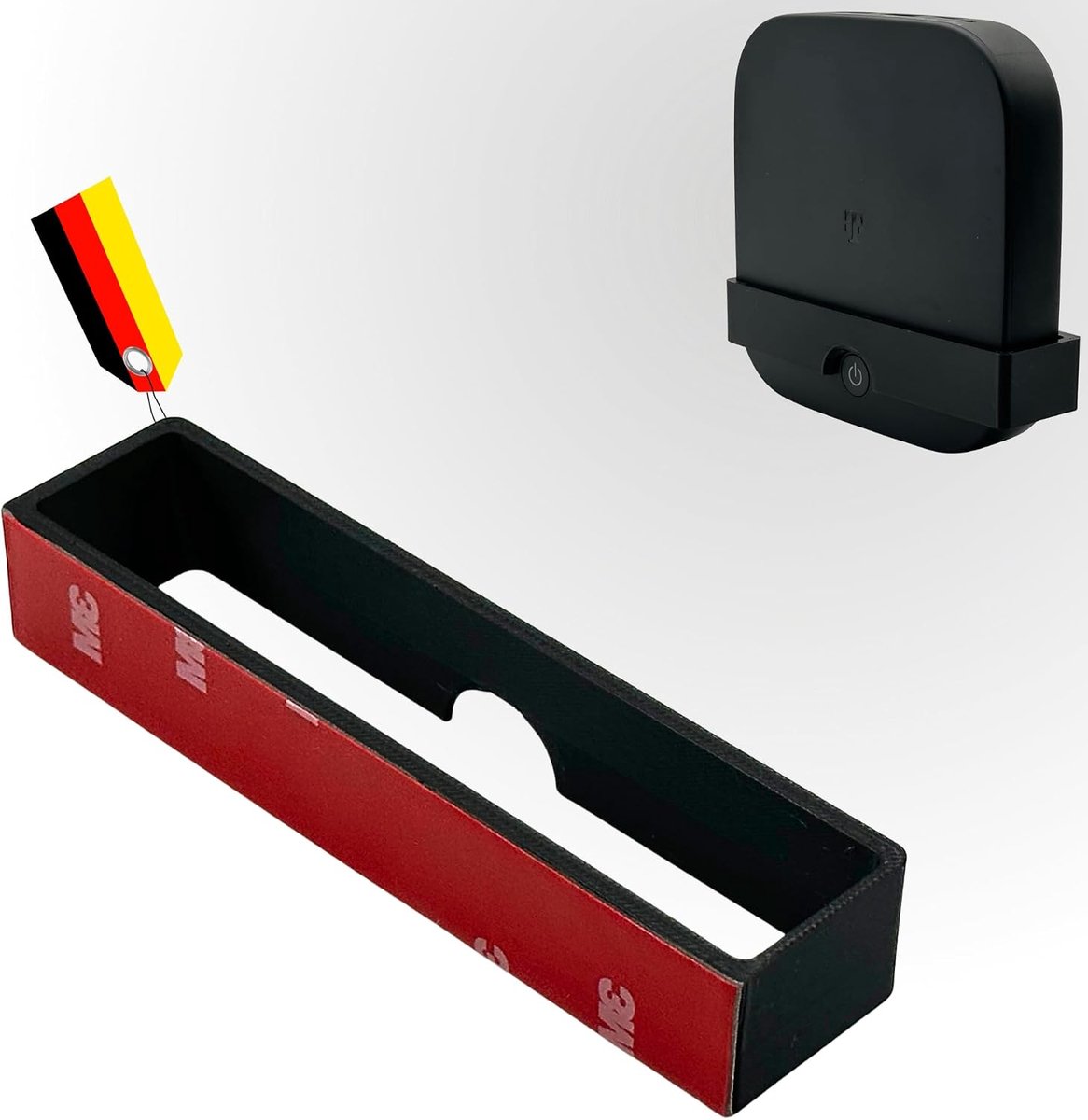 Houder voor MagentaTV One 2e generatie wandmontage achter de TV TV met kleefpad, Made in Germany - ShopVlot