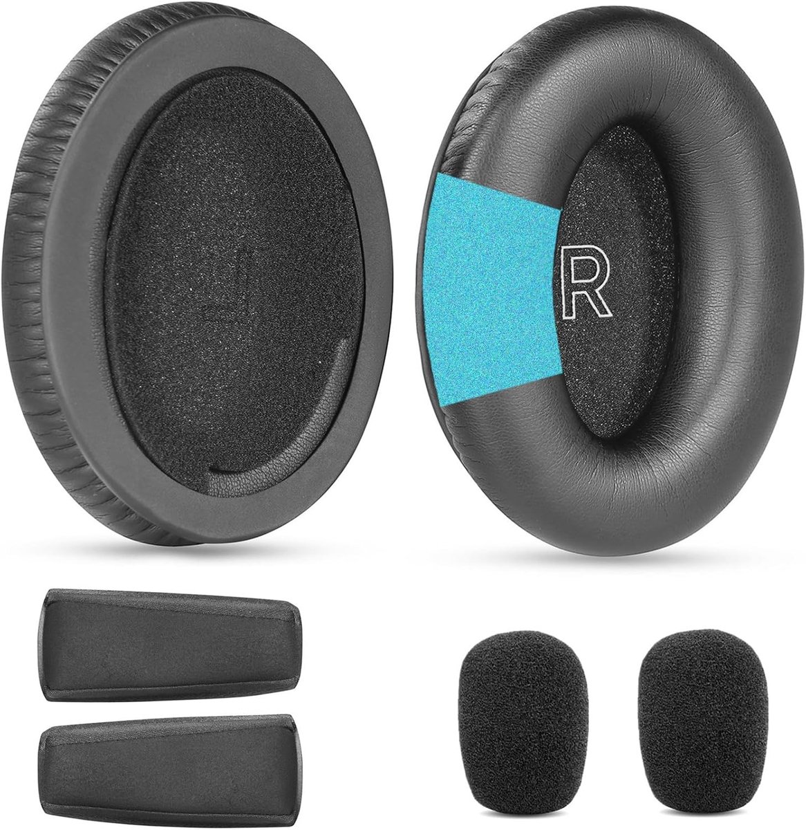 Ear Pads Headband Pads Ear Pads Replacement Compatible with Bose A30 Aviation Headphones A30 Protein Leather Ear Pads - ShopVlot