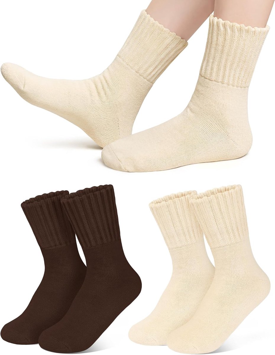 Thermosokken voor dames - Warm en zwaar - Perfect voor de winter - Ideaal voor koude voeten - ShopVlot