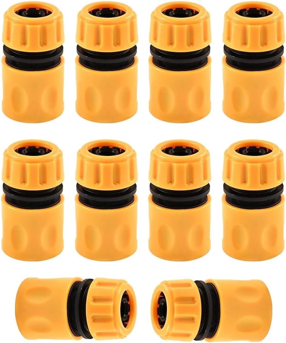 Hose connector 1/2 inch - Quick coupling - Hoge bevestigingskracht - Voor eenvoudig aansluiten van tuinslangen - ShopVlot