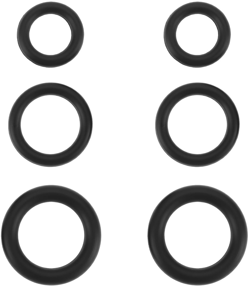 O-ringset hogedrukreiniger 8 * 1,5 mm - 10 * 1,5 mm - 12 * 2 mm - vervangende afdichting voor constante waterdruk - ShopVlot
