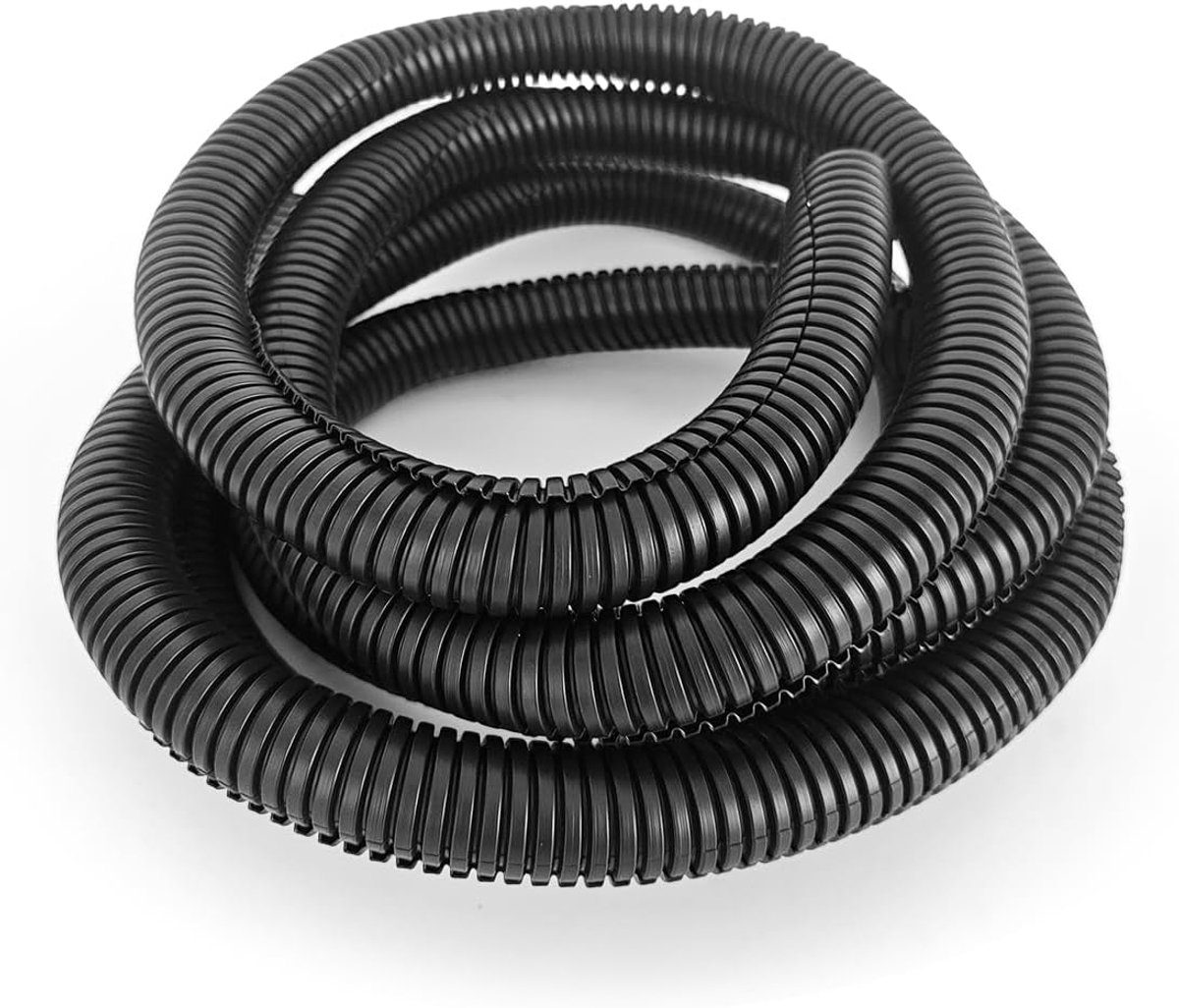 Flexibele golfbuis 3m - UV-bestendig polypropyleen - Temperatuurbestendig - Bescherming voor kabels - ShopVlot