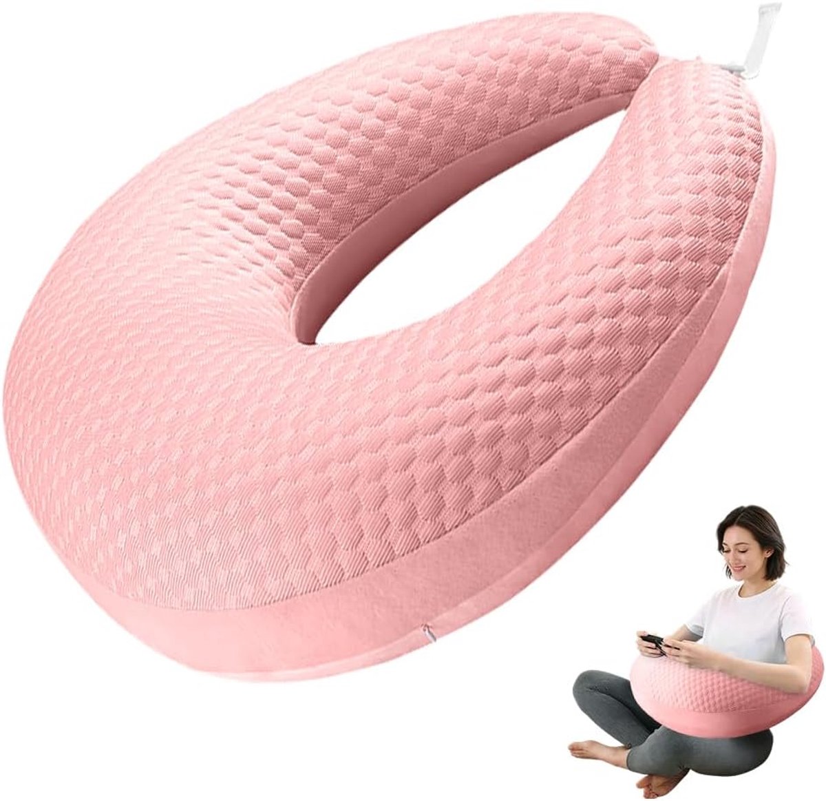 Ergonomisch kussen voor gaming - Lichtgewicht en draagbaar - Vermindert spanning - Ideaal voor uren comfortabel spelen - ShopVlot