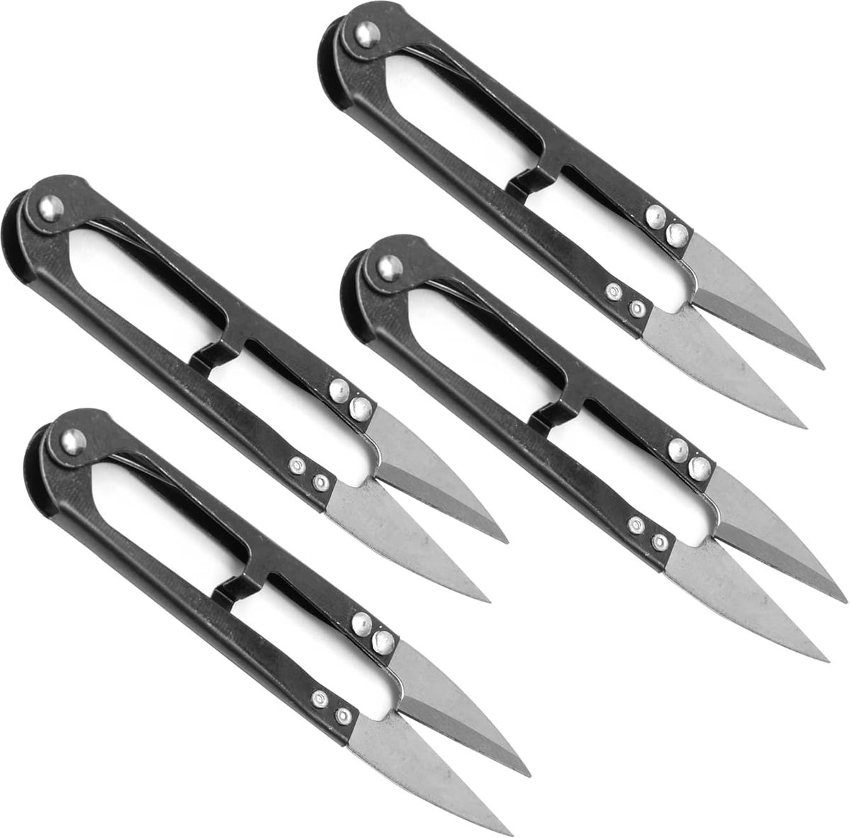 Draadknipper, Mini U-vorm - Borduur- en naaischaar - Ergonomisch handvat - Gemakkelijk snijden - ShopVlot