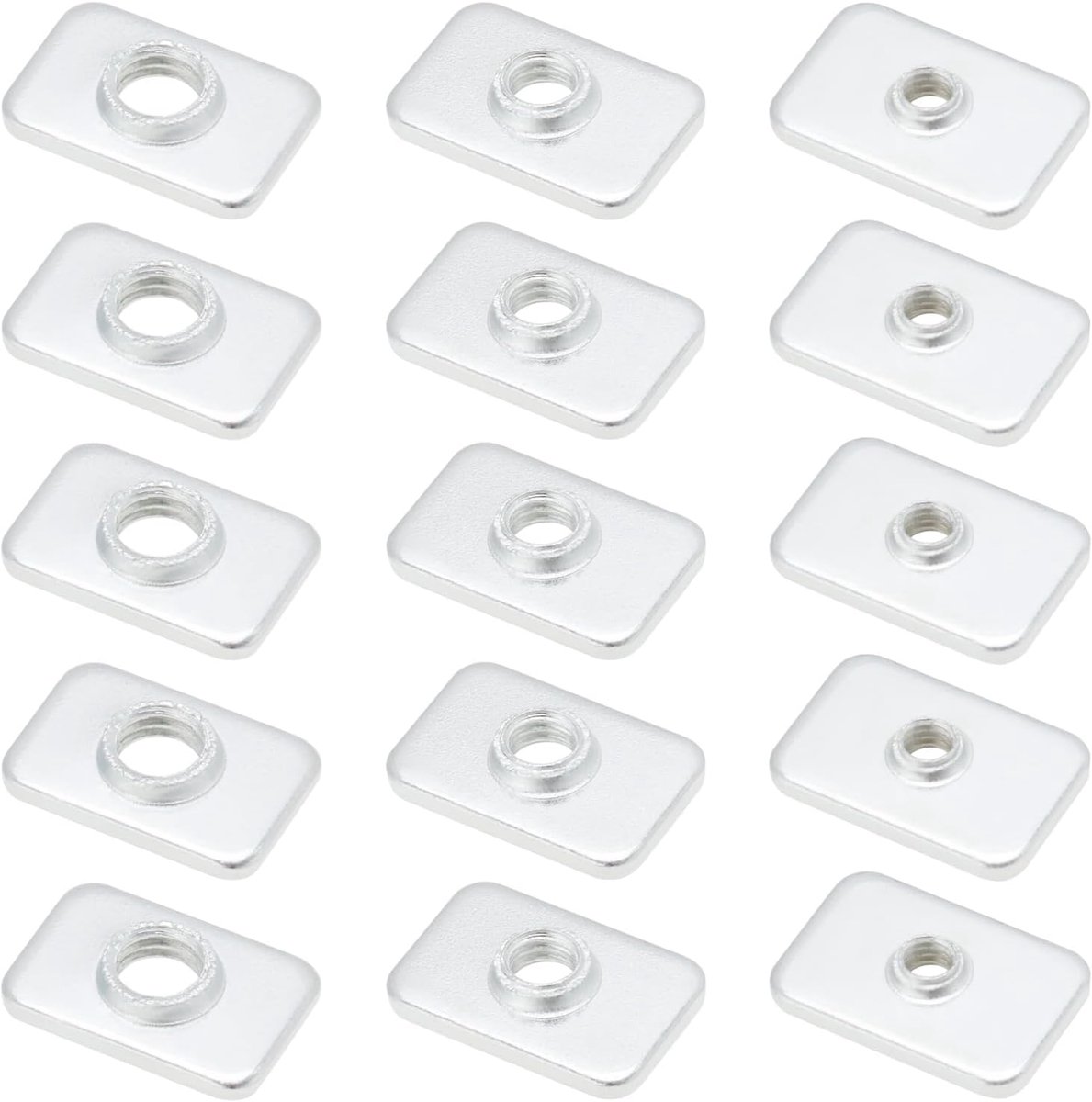 T Sliding Moer Set 45Pcs - Geanodiseerd - Voor 3D Printer en CNC Machine - Betrouwbare schroefverbinding - ShopVlot