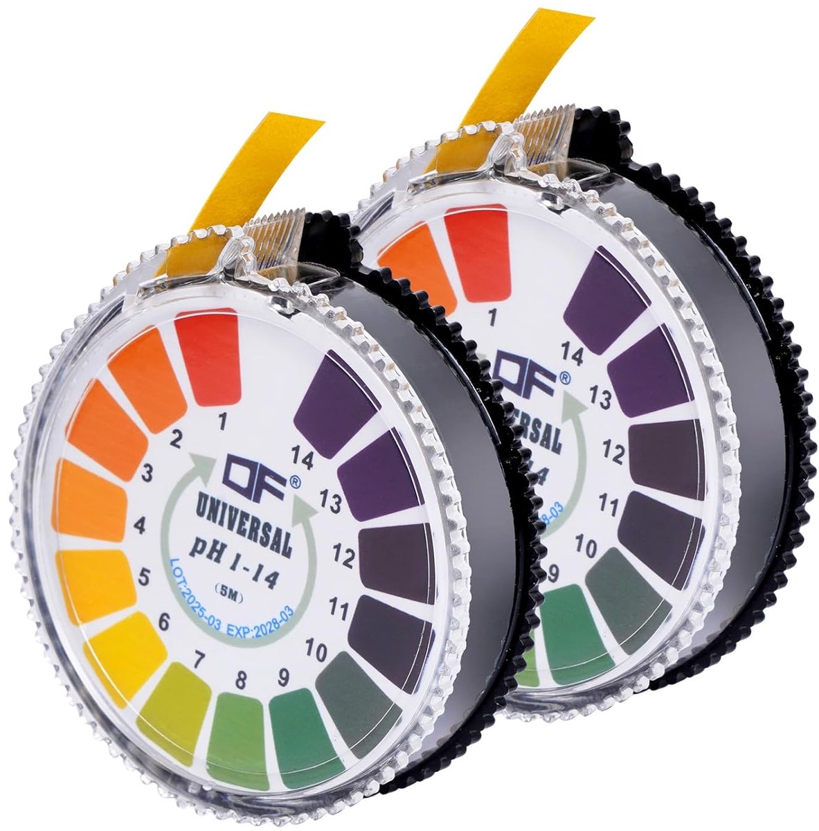 pH teststrips - volle bereik meting 0-14 - 5 m lang - ideaal voor drinkwater - ShopVlot