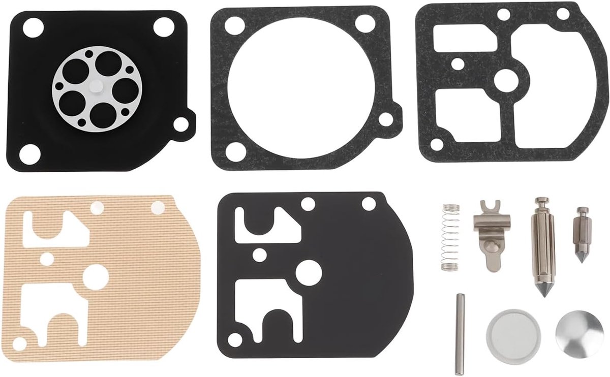 Carburateur Membrane Reparatieset - Geschikt voor Stihl 009 010 011 011AV 012 - Onderdeel voor Zama Carburateurs - ShopVlot