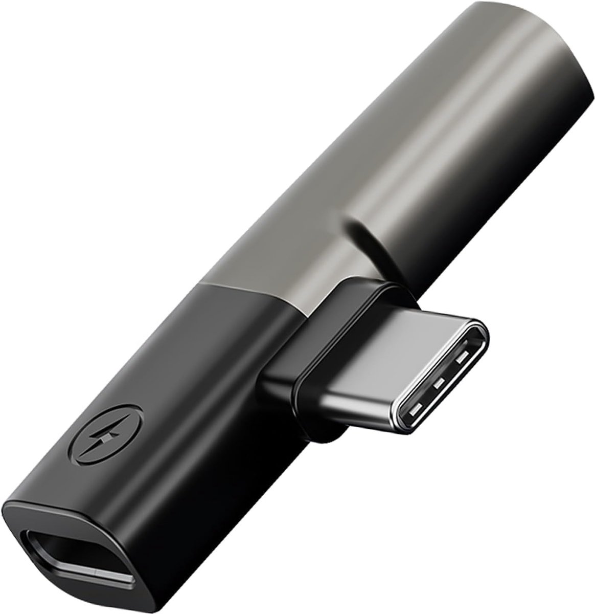 2-in-1 USB C to 0.3cm Jack Adapter for Headphones and Charging, Type C to AUX Adapter Jack USB C Compatible with - ShopVlot