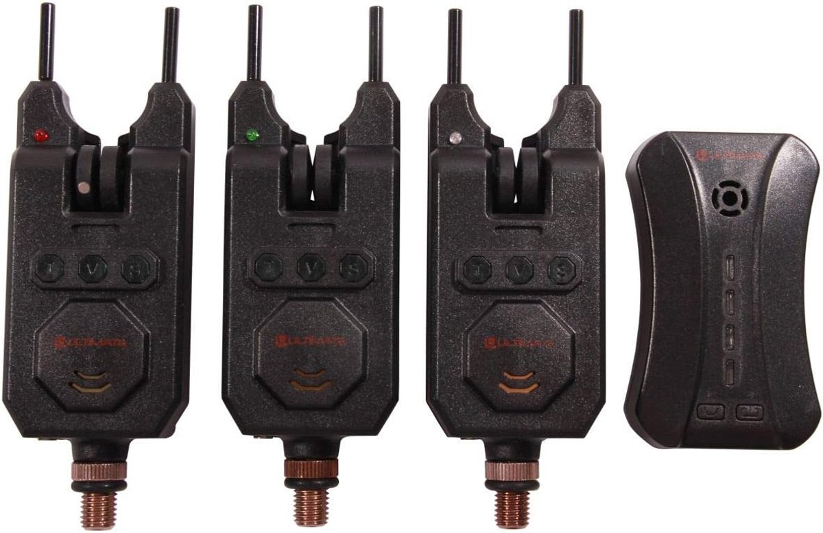 Ultimate Snag Alarm Wireless 3+1 Bite Alarm Set - Bite Alarm - ShopVlot