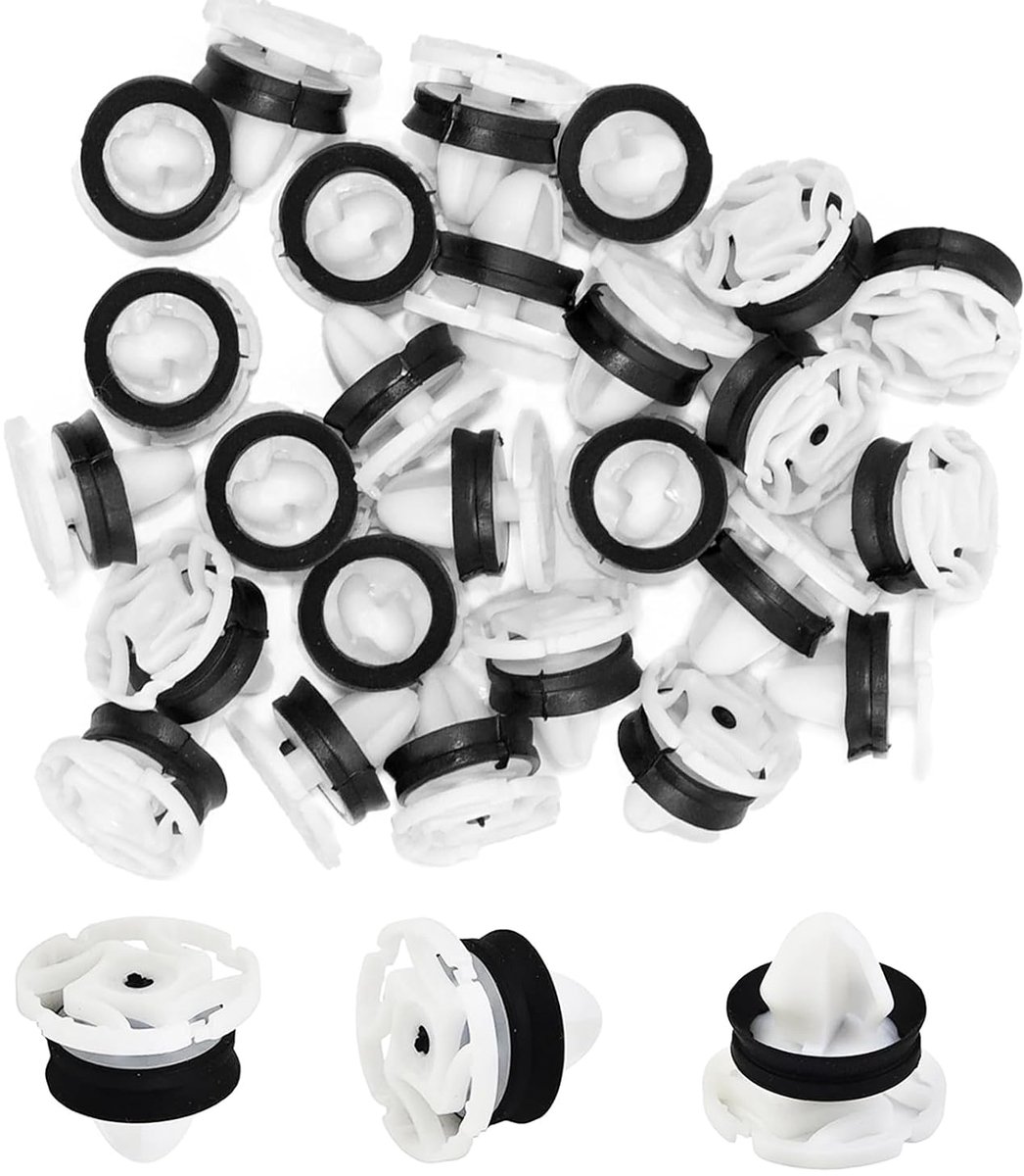 30 x car door trim mounting clips - 7703077476 Body Clip, Plastic, Industry, Vehicle Maintenance and Repair - ShopVlot