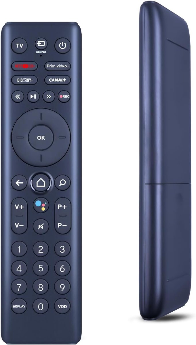 Spraakversie vervangende afstandsbediening geschikt voor SFR Connect TV 2/TV 3 - ShopVlot