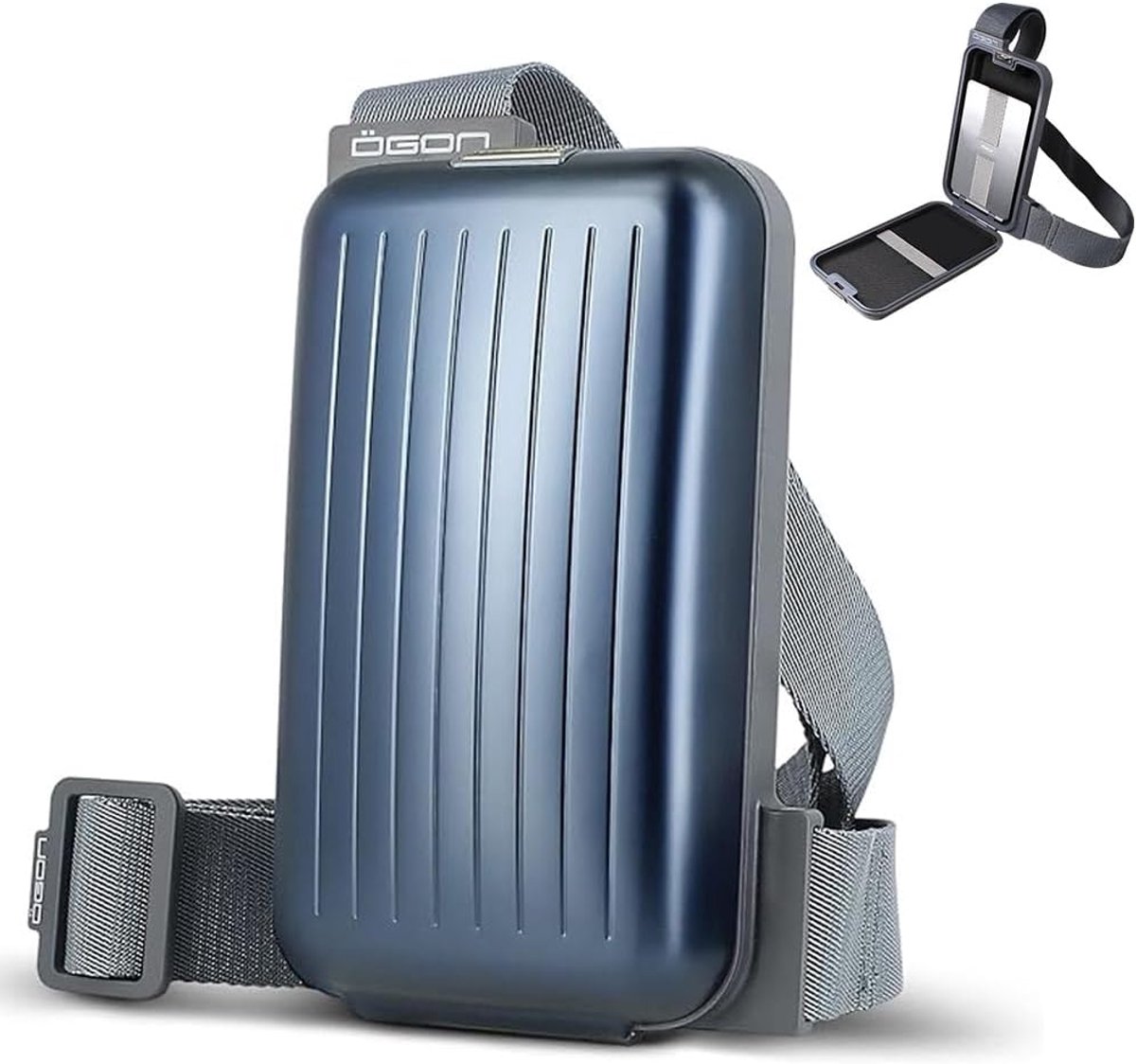 Phone shoulder bag with RFID wallet. Model: PHONE BAG - Quick access to phone and documents. Integrated RFID wallet. - ShopVlot