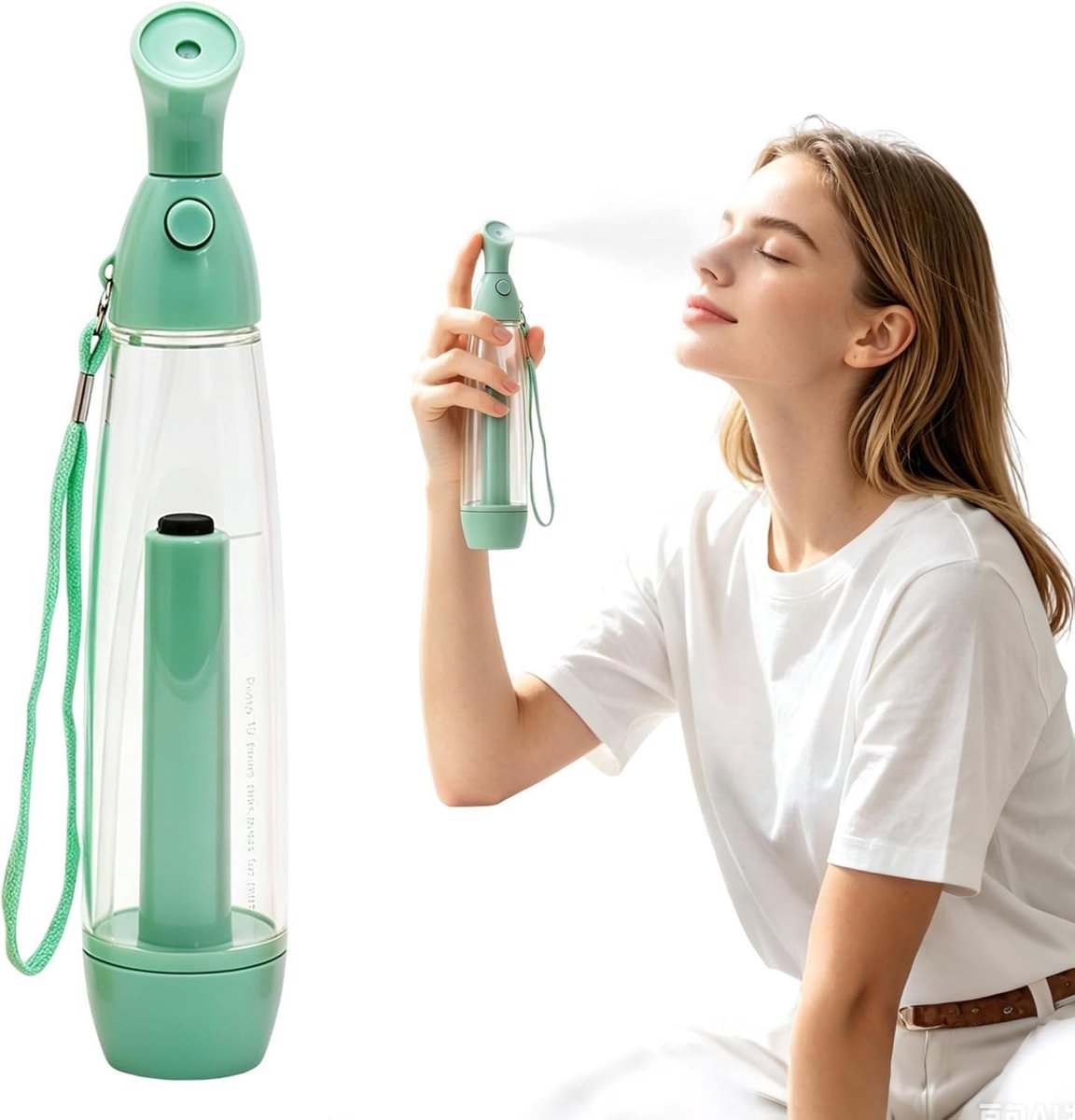 Pompdruksproeier koeling, waterverstuiver, 60 ml watersproeier, koeling, Sprizzer ultrafijne nevelsproeier - ShopVlot