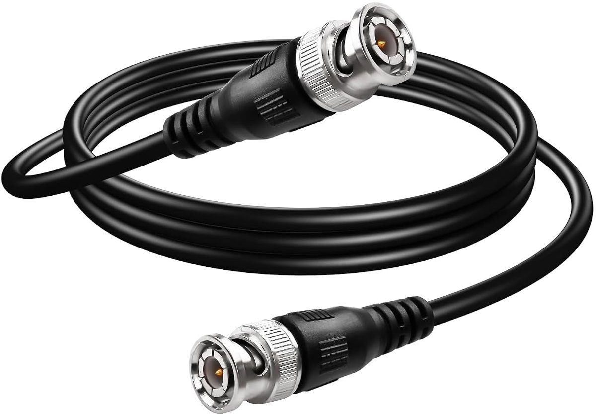 BNC Coaxial Cable, Ultra Low Loss BNC Male to BNC Male Cable 75 Ohm Extension Cable, ANGPING for Video Surveillance - ShopVlot