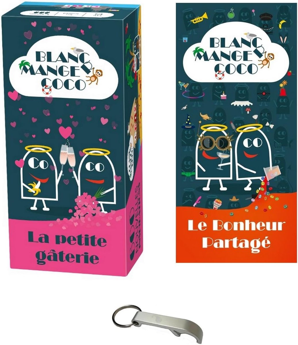 Set Blanc Manger Coco Le Bonheur Shared + La Petite Cake + 1 Decap Blumie (Bonheur + Gaterie) - ShopVlot