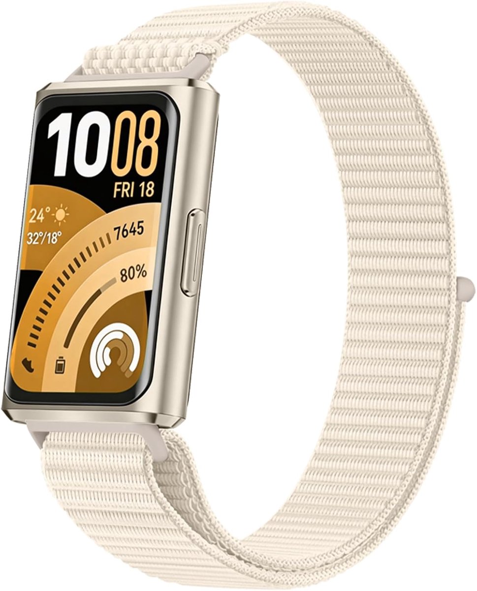 Band compatibel met Huawei Band 11/11 Pro, heren dames kinderen nylon zachte lichtgewicht ademende horlogebanden - ShopVlot