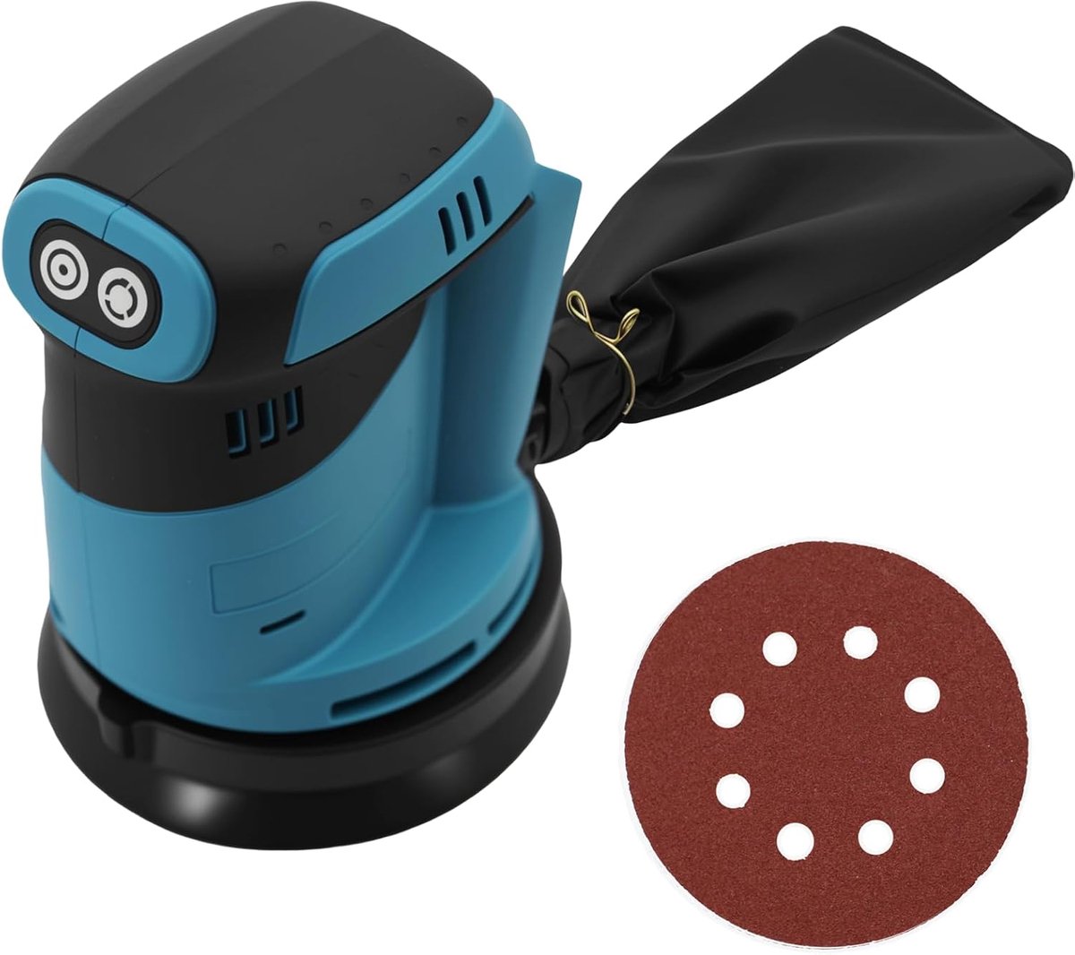 125 mm pendulum sander with 6 power levels - Compatible with Makita 18V battery, sander for sanding, polishing & - ShopVlot