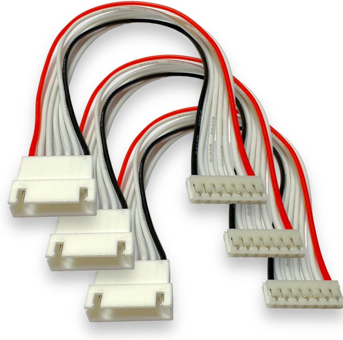 3 x Pack Premium Balance Cable JST-XH to EH 6S 7 Pin 20cm Lipo Battery Balancing Extension Charging Cable XH Plug to - ShopVlot