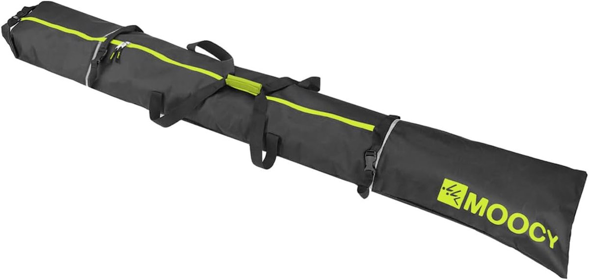 MOOCY Ski Bag, Ski Bags for Air Travel, Unlined Snow Ski Bags Fit Skis up to 200 cm, Ski Carry Bag for Adults and - ShopVlot