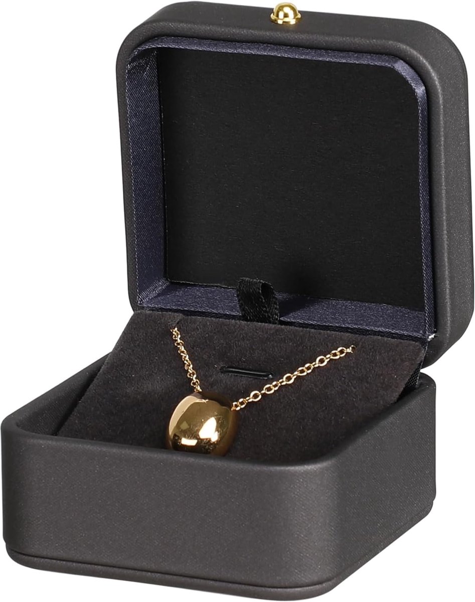 Sieradendoos voor ketting - rechthoek - opbergdoos voor armband en oorbel - ideale organizer voor cadeau - ShopVlot