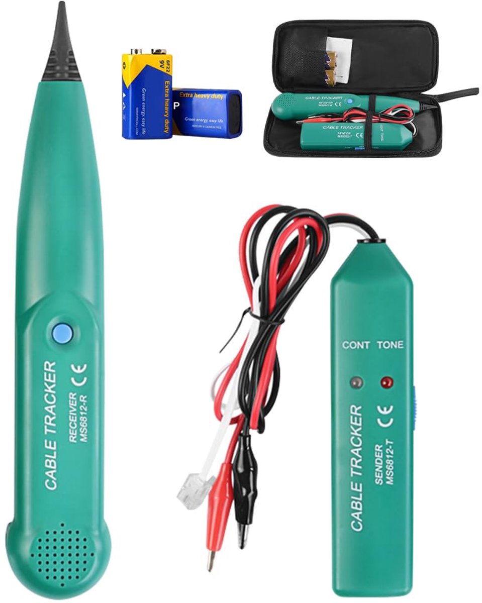 Cable Break Zoekapparaat - Kabeltracker voor Robotgrasmaaier - Kabeltester voor Verborgen Kabels - ShopVlot