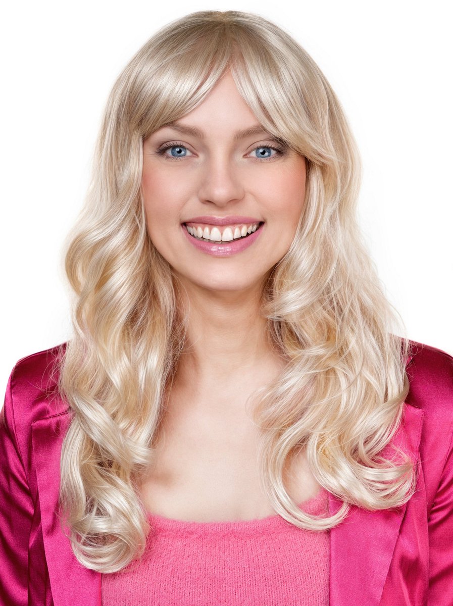 Malibu Girl Barbie pruik - Carnaval kostuum pruik