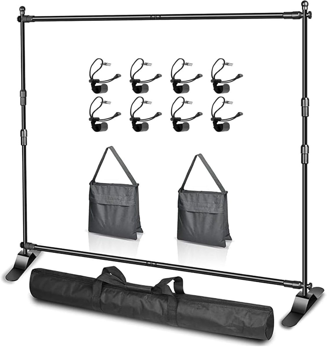 EMART Photo Tripod 3 x 2.4 m (W x H), Adjustable Photo Stand - ShopVlot