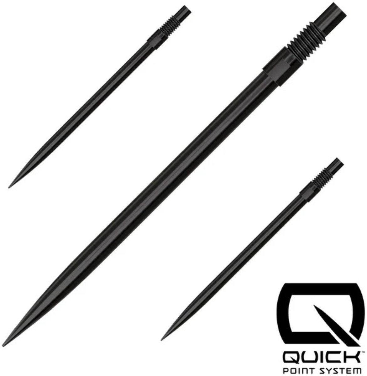 Harrows Quick Points Black 40 mm