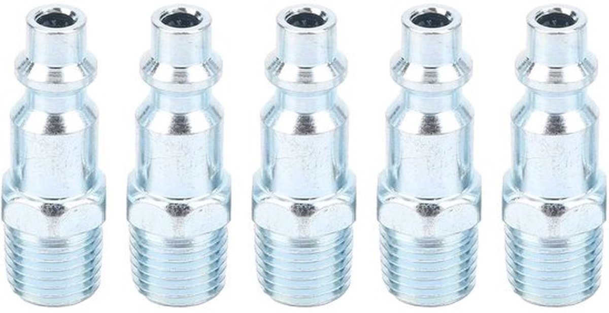 Pneumatische Tool Plug Kit - Luchtcompressor Koppeling - Stabiele structuur - 1/4 Draad - Goede afdichting - Geschikt voor standaard...
