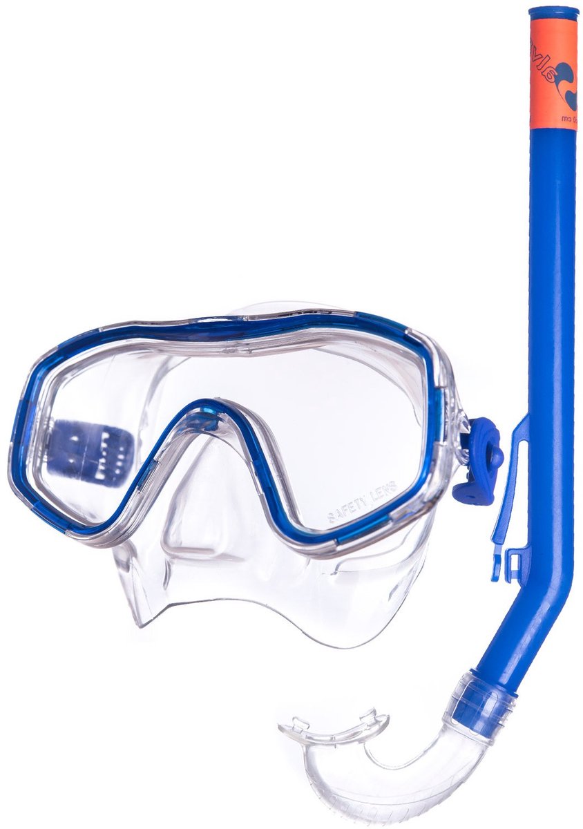 Kinderset Easy duikbril + snorkel - Duikmasker Zwembril