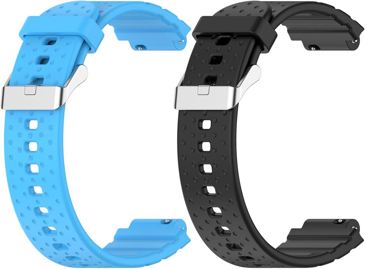 Sportbandjes voor kinderen - 2 pack silicone vervangbanden - zacht en flexibel - ideaal voor actieve kids - ShopVlot
