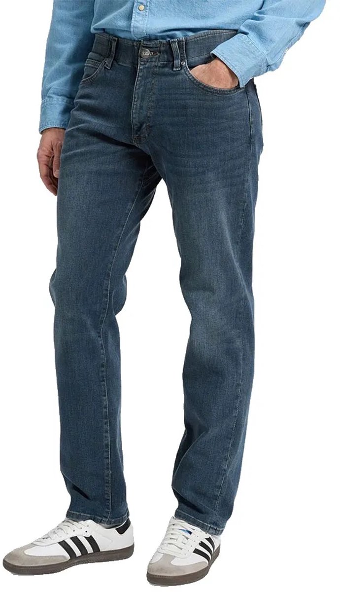 Lee Extreme Motion Straight Fit Spijkerbroek 38 34 Man Ash