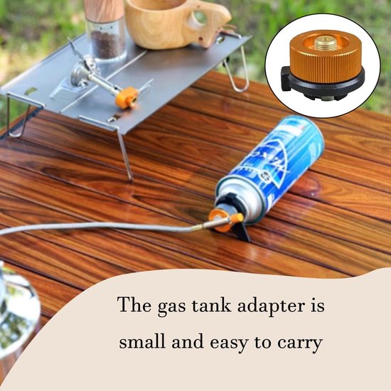 Solidchoice - Gas Cartridge Adapter voor Camping Kooktoestellen van Solidchoice — afbeelding 2