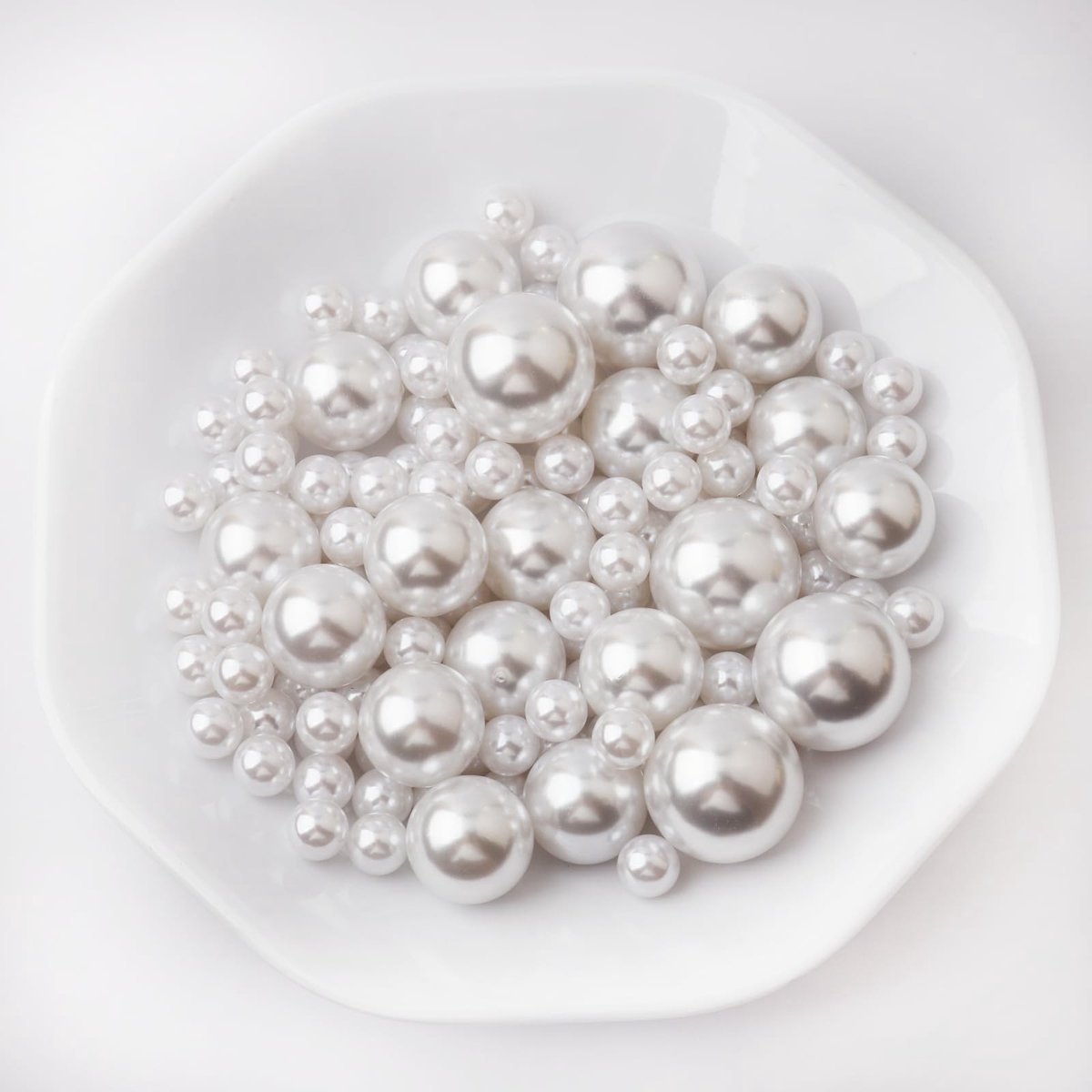 Solidchoice - Set van 120 Kunstperlen voor DIY Decoraties
