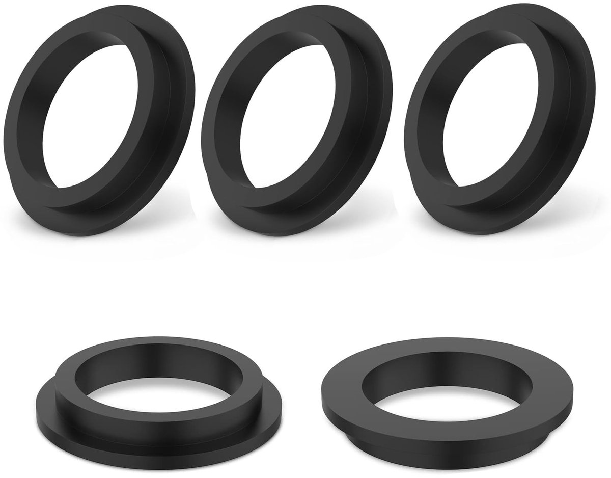 Solidchoice - Set van 5 Rubber O-Ringen voor Zwembadpomp