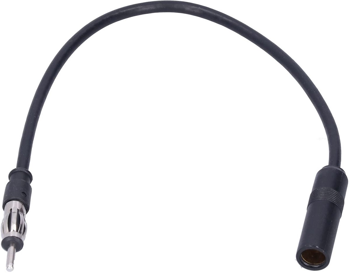 Solidchoice - Universele Antenne Verlengkabel voor Auto (Zwart)