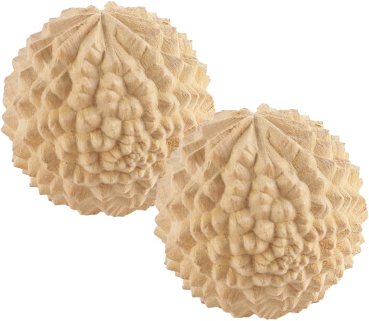 Massagebal set - houten en stoffen massageballen - multifunctioneel - ideaal voor ontspanning - ShopVlot