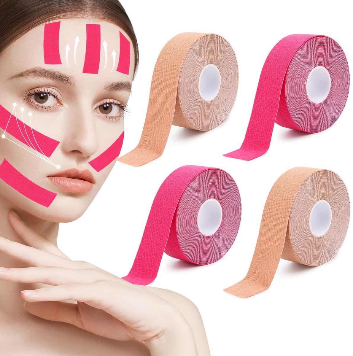 Solidchoice - Myofascial Lift Band Pack van 4 voor Huidverstrakking