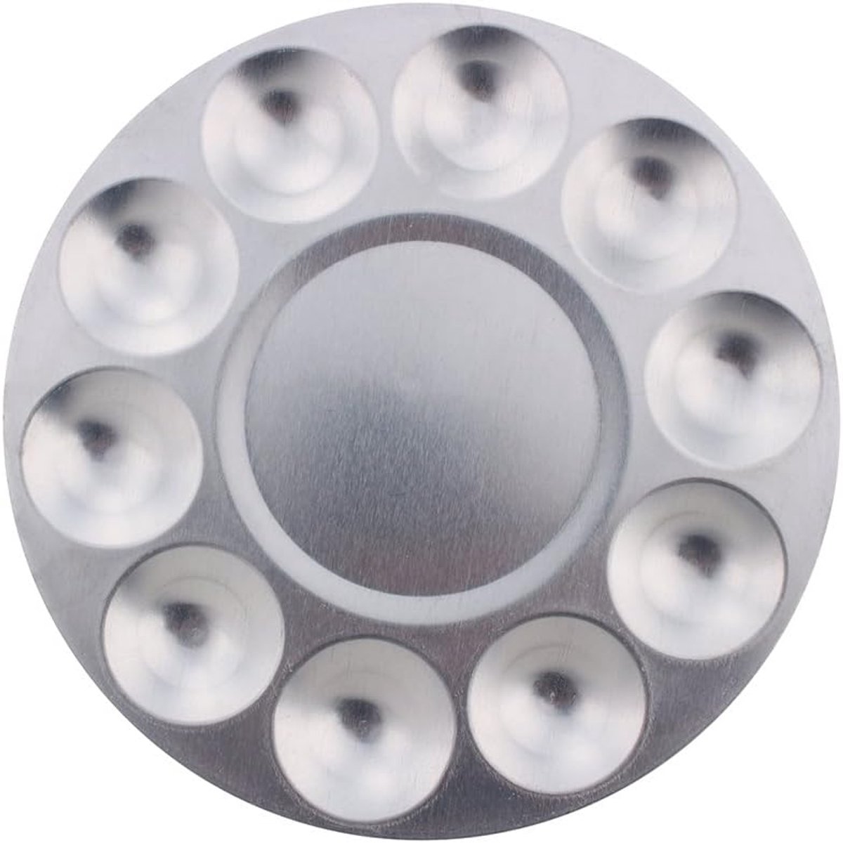 Paletten voor schilderen 10 stuks - aluminium - eenvoudig schoon te maken - ideaal voor kleurmengsel - ShopVlot