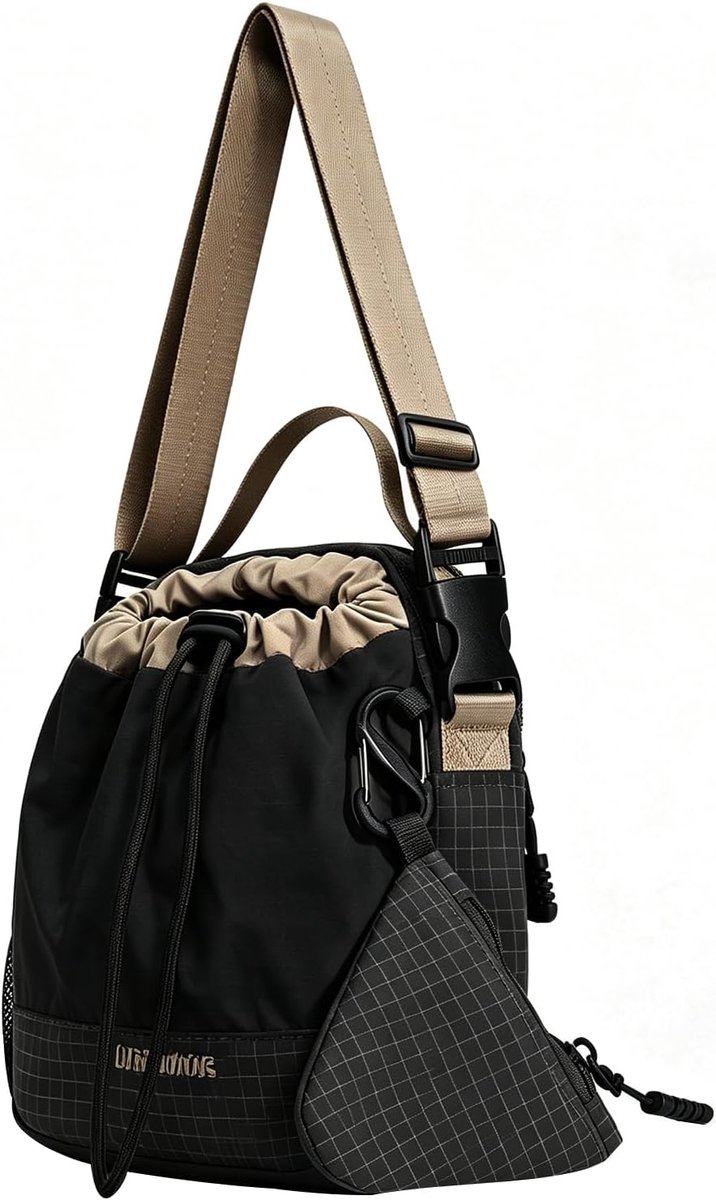 Outdoor crossbody tas - waterbestendig nylon - lichte schoudertas - ideaal voor reizen - ShopVlot