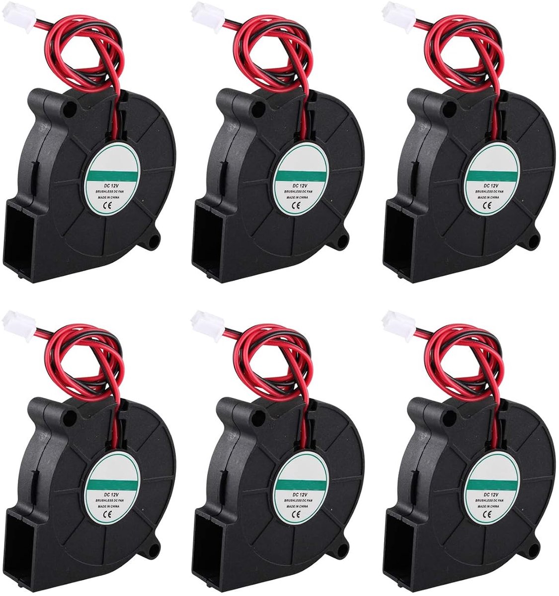 3D Printer Koelventilator 50mm - Radiaal 2-Pins - Hoge luchtstroom - Ideaal voor hotend en extruder - ShopVlot