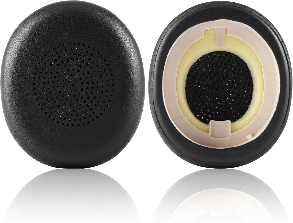 Oorkussens voor Jabra Evolve2 65/40 - Vervangingskussens - Kunstlederen en schuim - Comfortabel geluid - ShopVlot