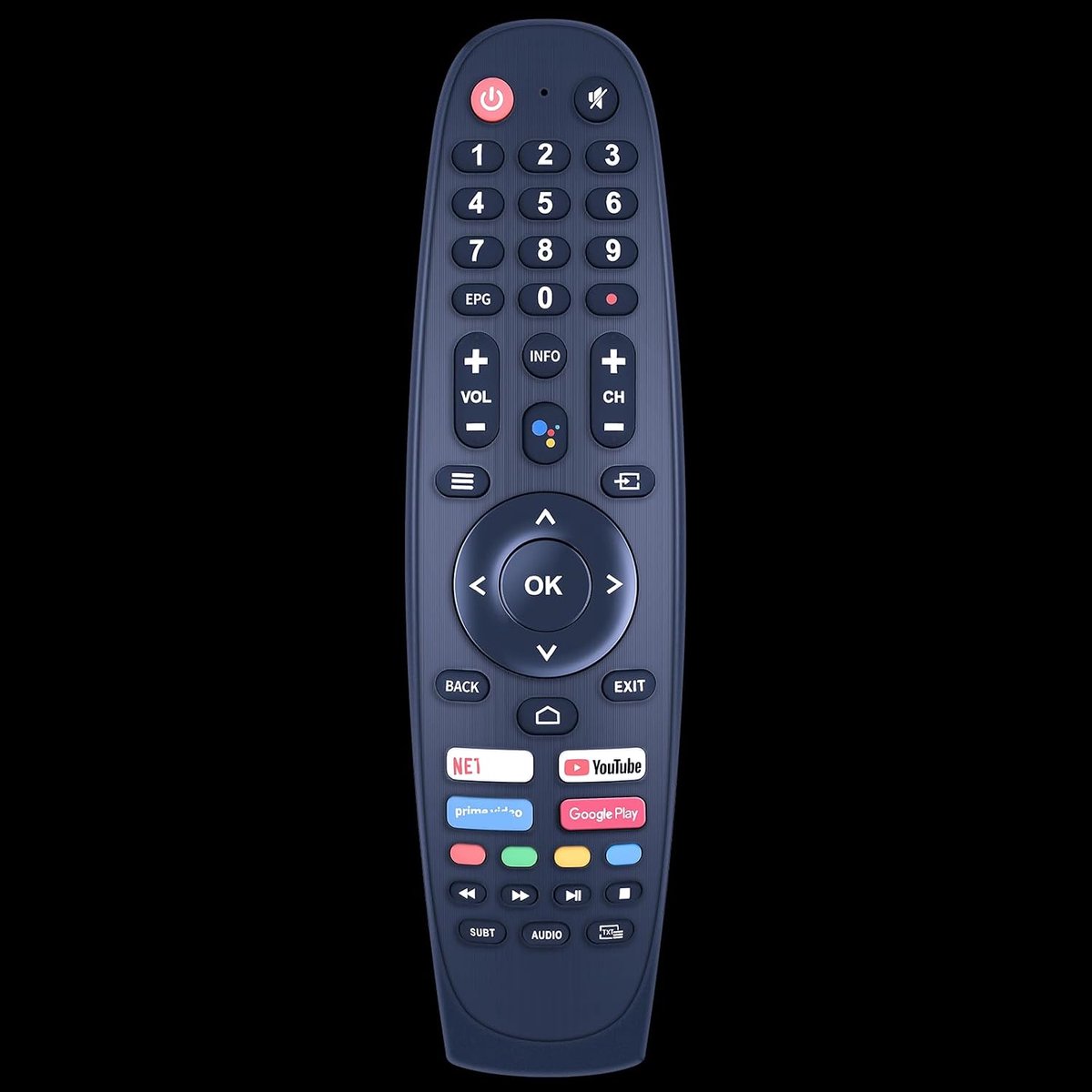 Vervangende afstandsbediening compatibel met Smart Tech 50UA10V3 - 55QA20V3 - 55UA10V3 - 65QA10V3 - 75QA20T1 TV - ShopVlot