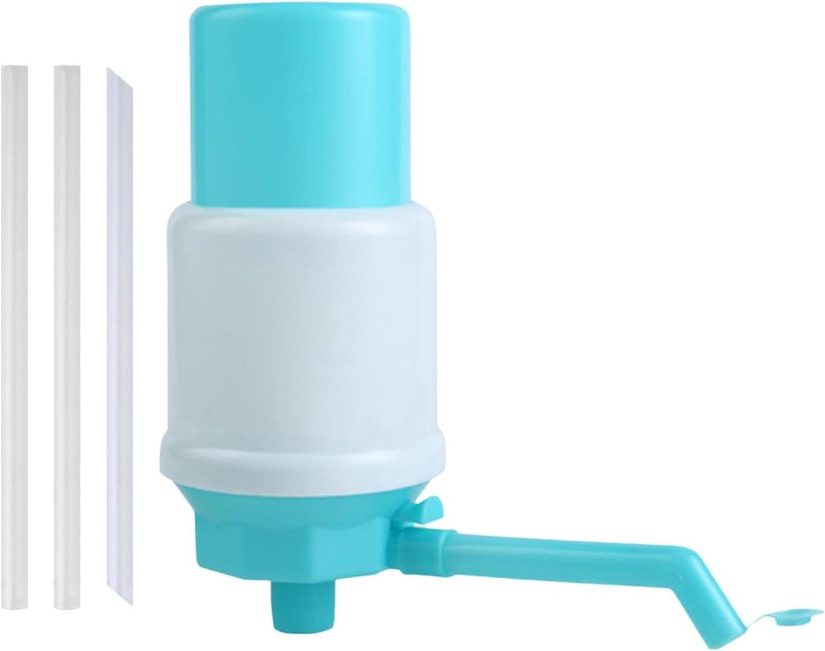 Waterflespomp - Waterdispenser pomp - Water tappen - Lekvrije handpomp - 8 cm diameter - Meerkleurig