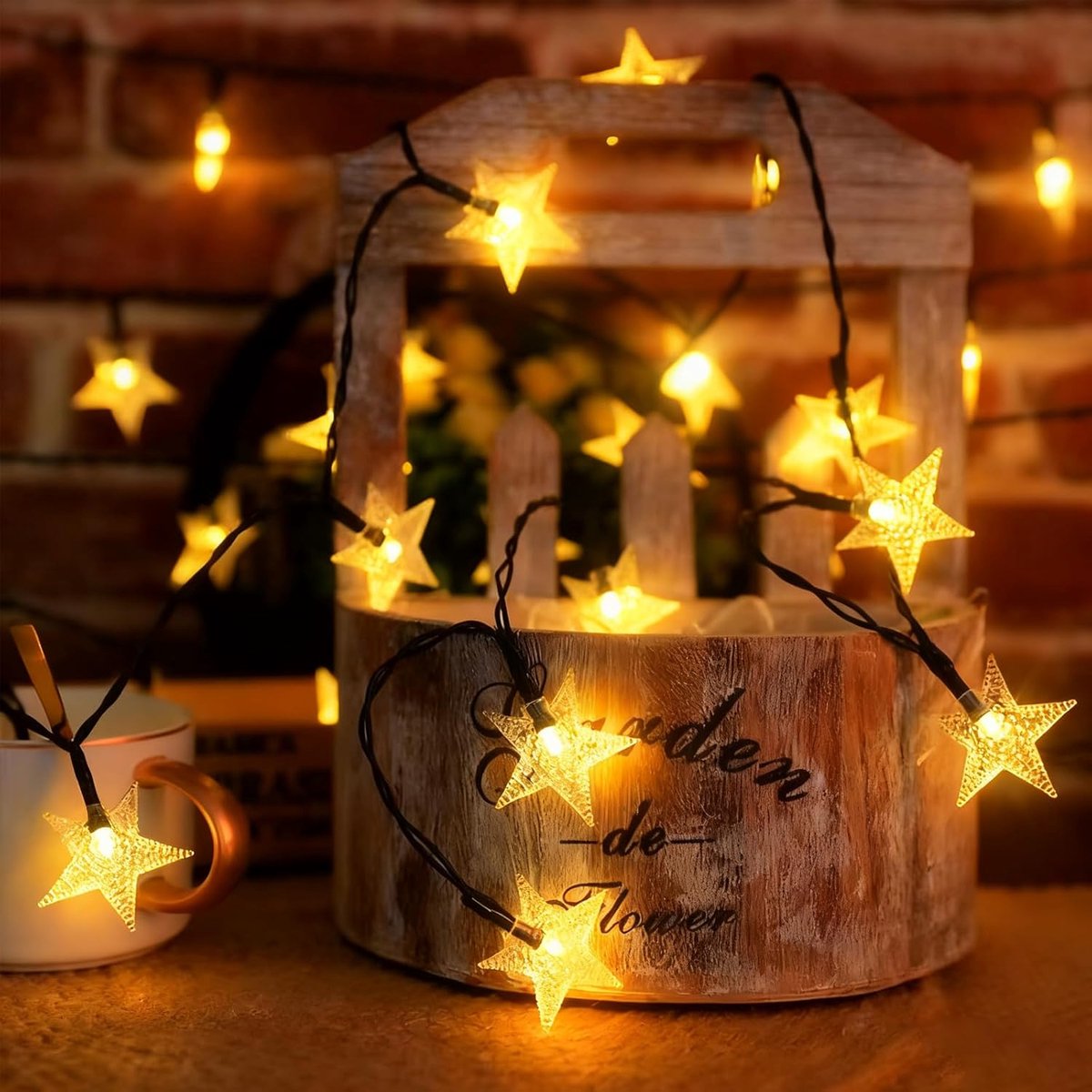 Solar Fairy Lights for Christmas LED Christmas Lights Outdoor IP65 Waterproof 8 Modes Solar Fairy Lights Christmas - ShopVlot
